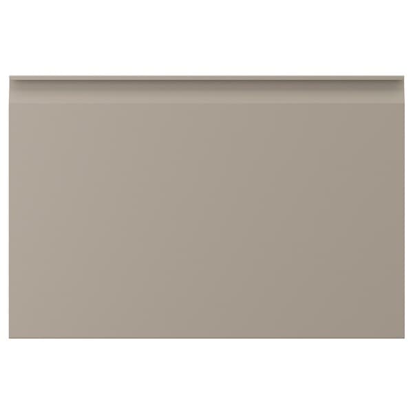 UPPLÖV door, matt dark beige, 60x40 cm