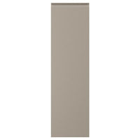 UPPLÖV door, matt dark beige, 40x140 cm