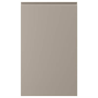 UPPLÖV door, matt dark beige, 60x100 cm