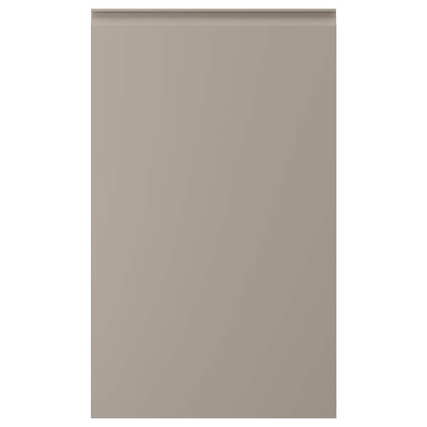 UPPLÖV door, matt dark beige, 60x100 cm