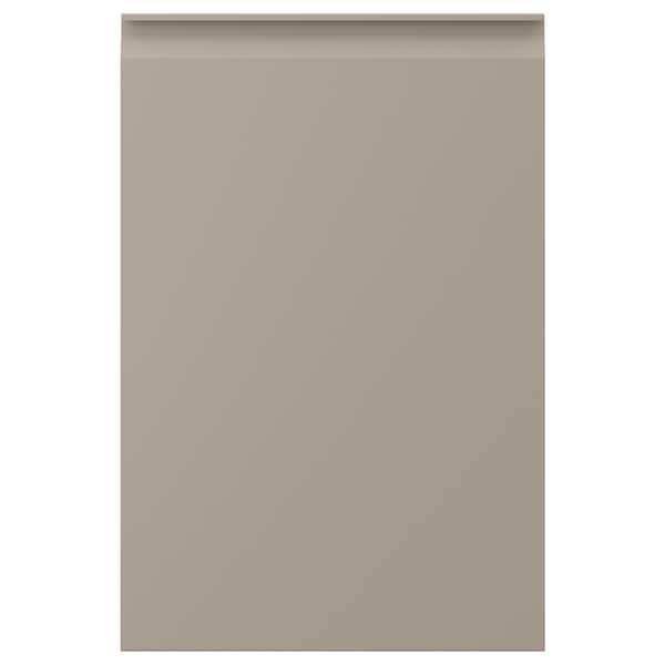 UPPLÖV door, matt dark beige, 39.7x59.7 cm