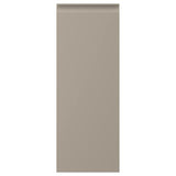 UPPLÖV door, matt dark beige, 30x80 cm