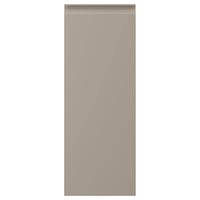 UPPLÖV door, matt dark beige, 30x80 cm