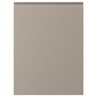UPPLÖV door, matt dark beige, 60x80 cm