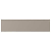 UPPLÖV drawer front, matt dark beige, 80x20 cm