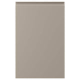UPPLÖV 2-p door f corner base cabinet set, left-hand/matt dark beige, 25x80 cm