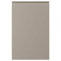 UPPLÖV 2-p door f corner base cabinet set, left-hand/matt dark beige, 25x80 cm