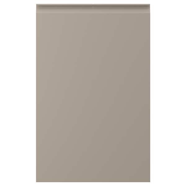 UPPLÖV 2-p door f corner base cabinet set, left-hand/matt dark beige, 25x80 cm