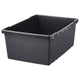 UPPSNOFSAD storage box, black, 35x25x14 cm/9 l