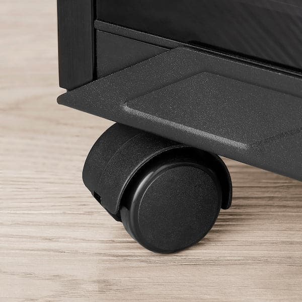 Ikea UPPSPEL - Cpu stand with castors, dark grey