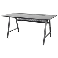 UTESPELARE gaming desk, black, 160x80 cm