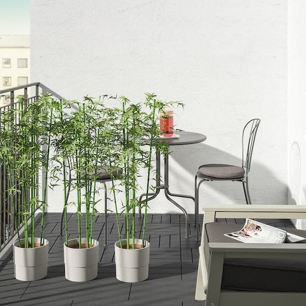Ikea UTLÄNGAN - Floor decking, outdoor, grey stained, 0.90 m²