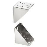 UTRUSTA corner fittings, galvanised, 2 pack