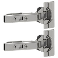 UTRUSTA hinge w b-in damper for kitchen, 110 °, 2 pack