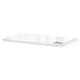 UTRUSTA shelf, glass, 60 cm, 2 pack