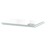 UTRUSTA shelf, glass, 30x37 cm, 2 pack