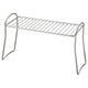 VÄLVÅRDAD dish drying shelf, stainless steel, 13x32 cm