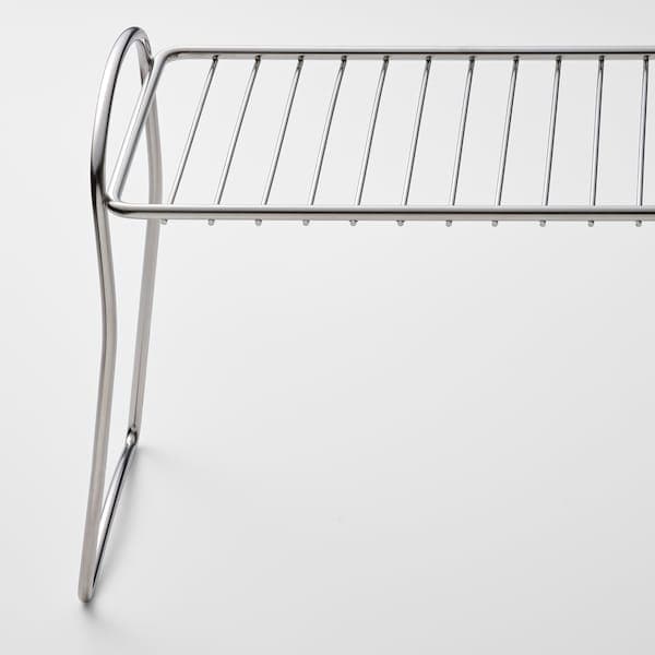 Ikea VÄLVÅRDAD - Dish drying shelf, stainless steel, 13x32 cm