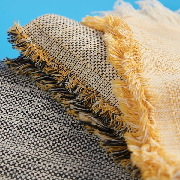 Ikea VÄXELBRUK - Plaid, blue,130x170 cm