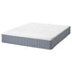 VÅGSTRANDA pocket sprung mattress, firm/light blue, 160x200 cm