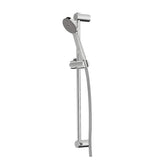 VALLAMOSSE riser rail with handshower kit, chrome-plated, 80 mm