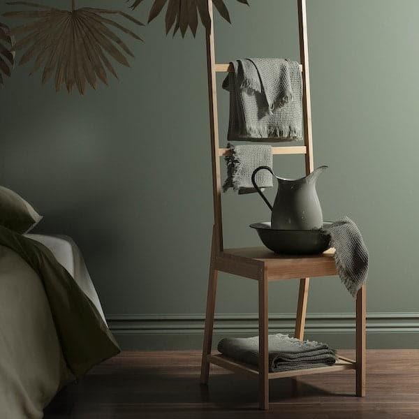 Ikea VALLASÅN - Hand towel, light green, 50x100 cm