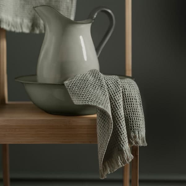 Ikea VALLASÅN - Bath towel, light green, 70x140 cm