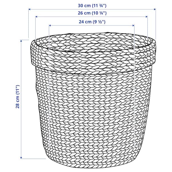 Ikea VALLMOFRÖN Planter - herbaceous plant 24 cm