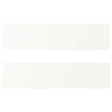 VALLSTENA drawer front, white, 40x10 cm, 2 pack