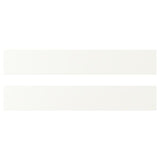 VALLSTENA drawer front, white, 60x10 cm, 2 pack