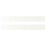 VALLSTENA drawer front, white, 80x10 cm, 2 pack