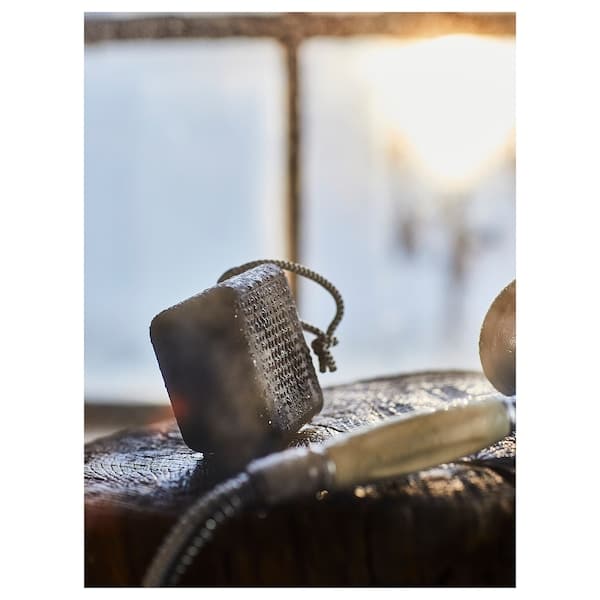 Ikea VAPPEBY - Portable bluetooth speaker, waterproof/black