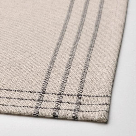 Ikea VÅRARV - Place mat, dark grey/natural, 35x45 cm
