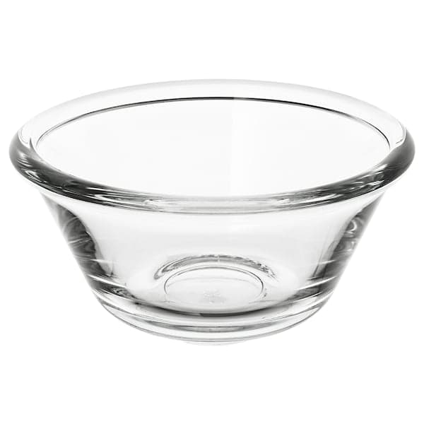 VARDAGEN - Bowl, clear glass, 12 cm - best price from Maltashopper.com 00289261
