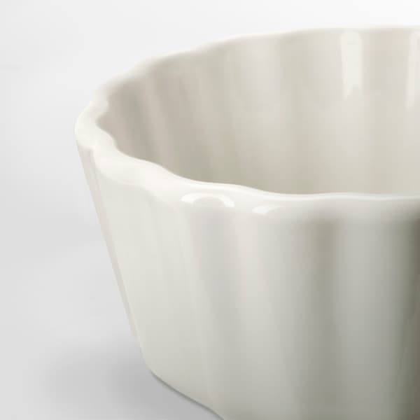 Ikea VARDAGEN - Pie dish, off-white, 11 cm