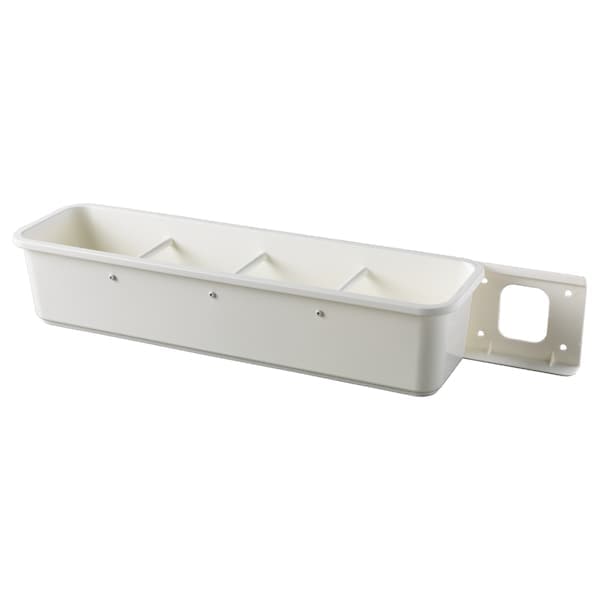VARIERA - Pull-out container, white - best price from Maltashopper.com 40241795