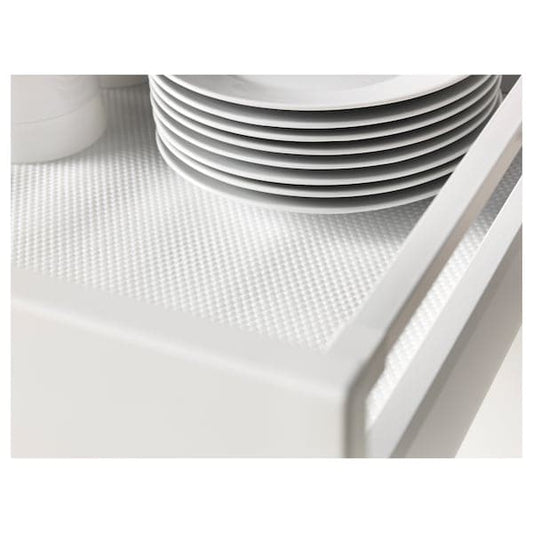 Ikea VARIERA - Drawer mat, white, 150 cm