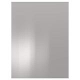 VÅRSTA front for dishwasher, stainless steel, 60x80 cm