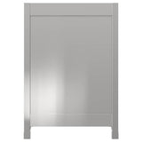 VÅRSTA cover panel with legs, stainless steel, 62x88 cm