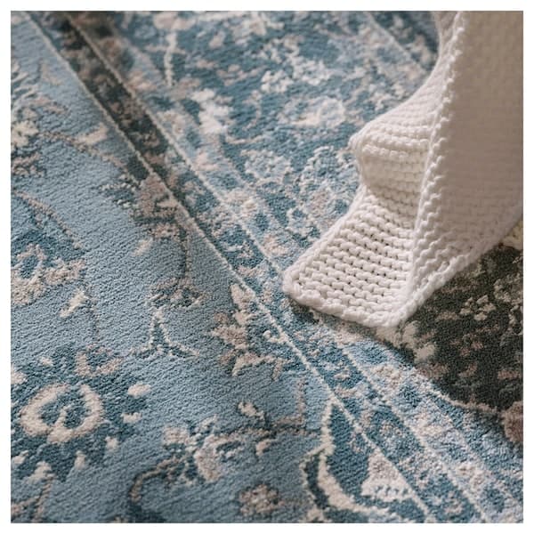 VEDBÄK - Carpet, short pile, blue, 133x195 cm - best price from Maltashopper.com 20533610