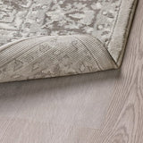 VEDBÄK rug, low pile, light grey, 170x230 cm