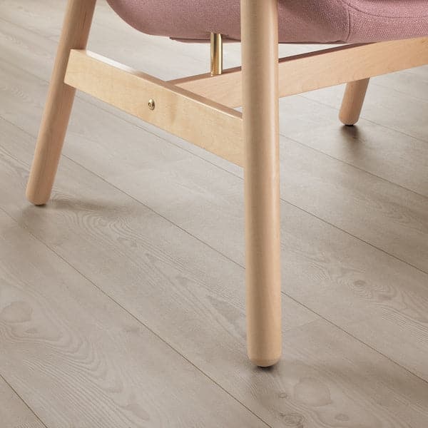 Ikea VEDBO Armchair with high backrest - Gunnared light brown-pink ,