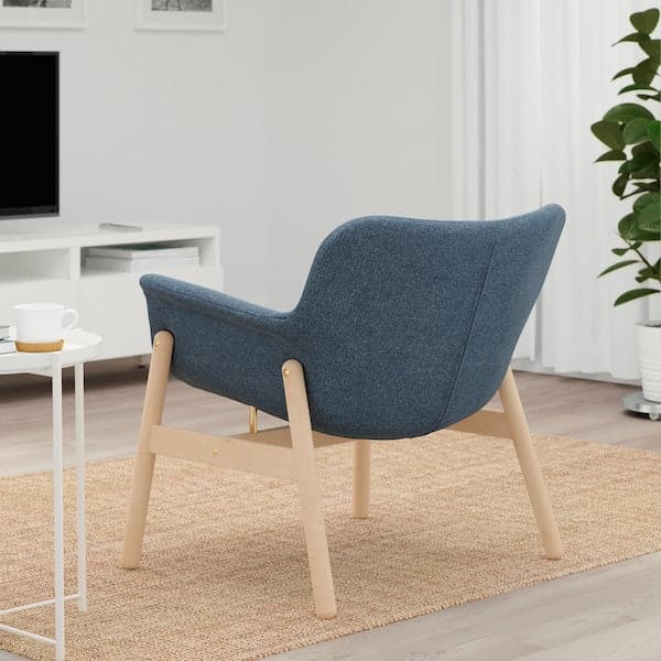 Ikea VEDBO Armchair - Gunnared Blue ,