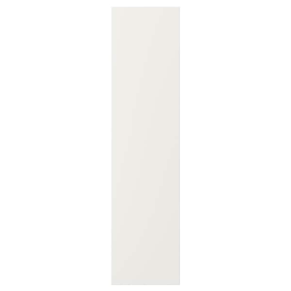 VEDDINGE door, white, 20x80 cm