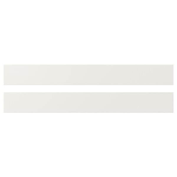VEDDINGE - VEDDINGE Drawer front, white, 80x10 cm