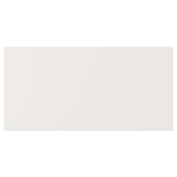 VEDDINGE drawer front, white, 40x20 cm