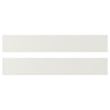 VEDDINGE drawer front, white, 60x10 cm, 2 pack