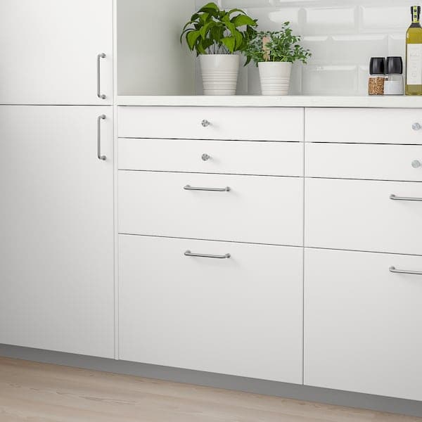 VEDDINGE - Drawer front, white, 40x10 cm - best price from Maltashopper.com 50205438