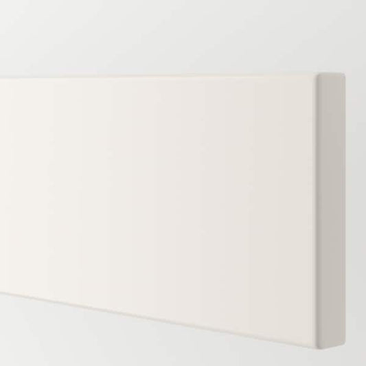 VEDDINGE - Drawer front, white, 80x10 cm - best price from Maltashopper.com 90205436