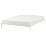 VEVELSTAD bed frame, white, 160x200 cm